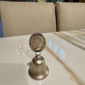 Vintage Hawaii Aloha Metal Souvenir Collector Bell